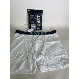 2xist Performance Lightning Speed Dri Mesh Long Boxer Briefs Underwear Mens XL